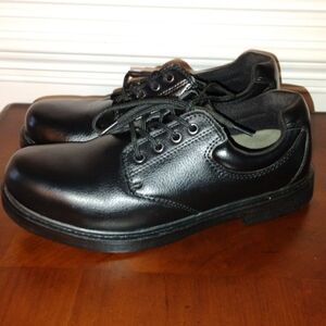 Dr. Scholl's Advanced Comfort Oil/Slip Resistant Men's Shoes Black Sz-11W